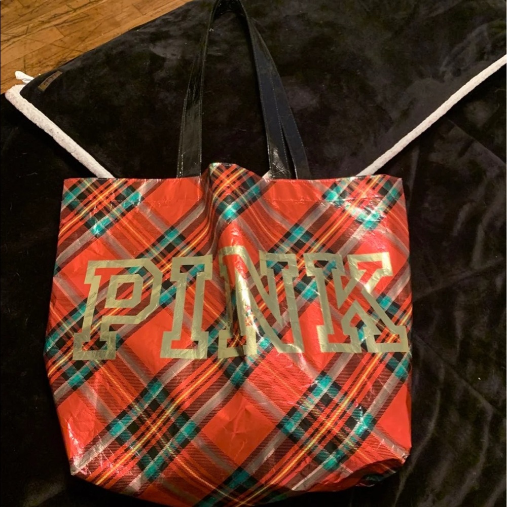 Victoria Secret pink holiday bag